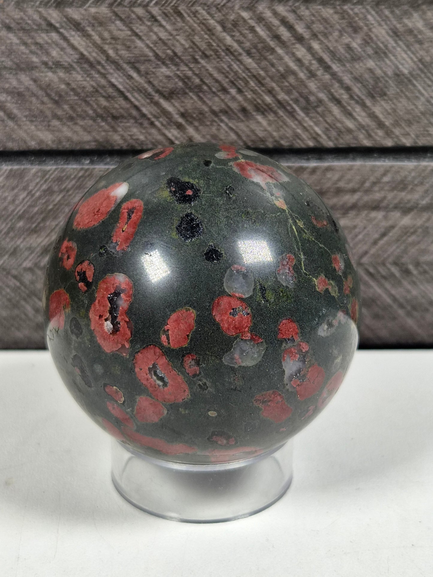 Pruimenbloesem Jaspis bol 212 gram