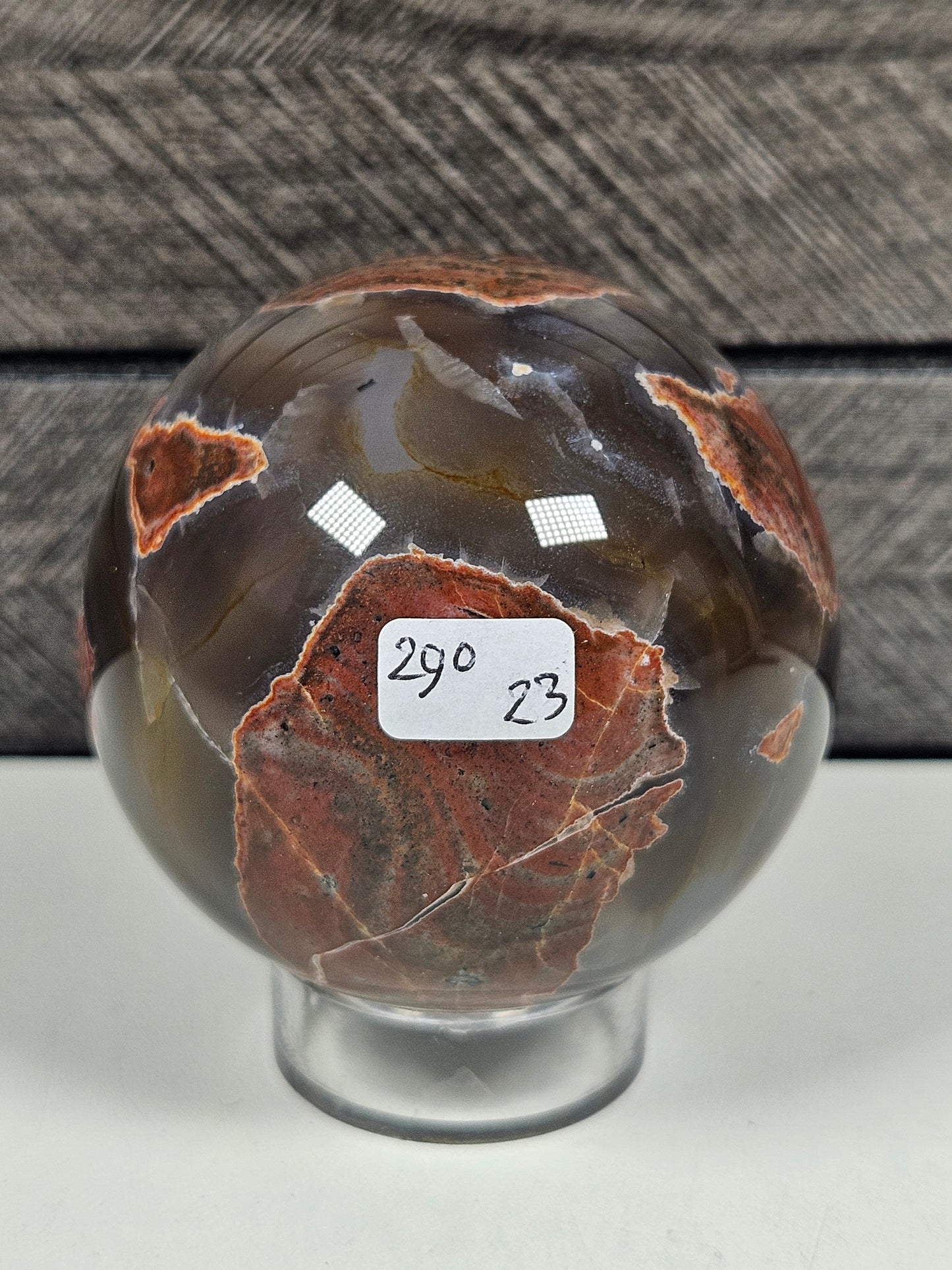 Vulkaanagaat bol 290 gram