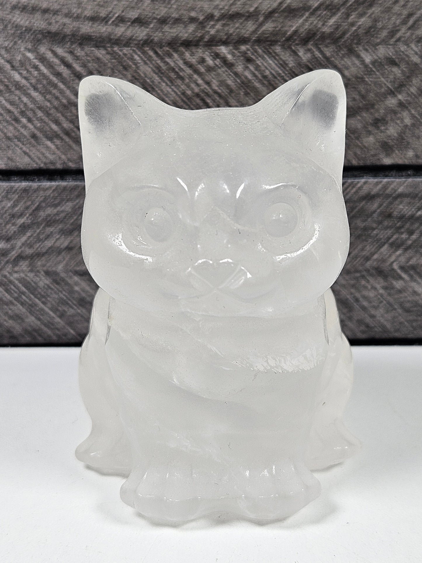 Bergkristal Zittende Kat