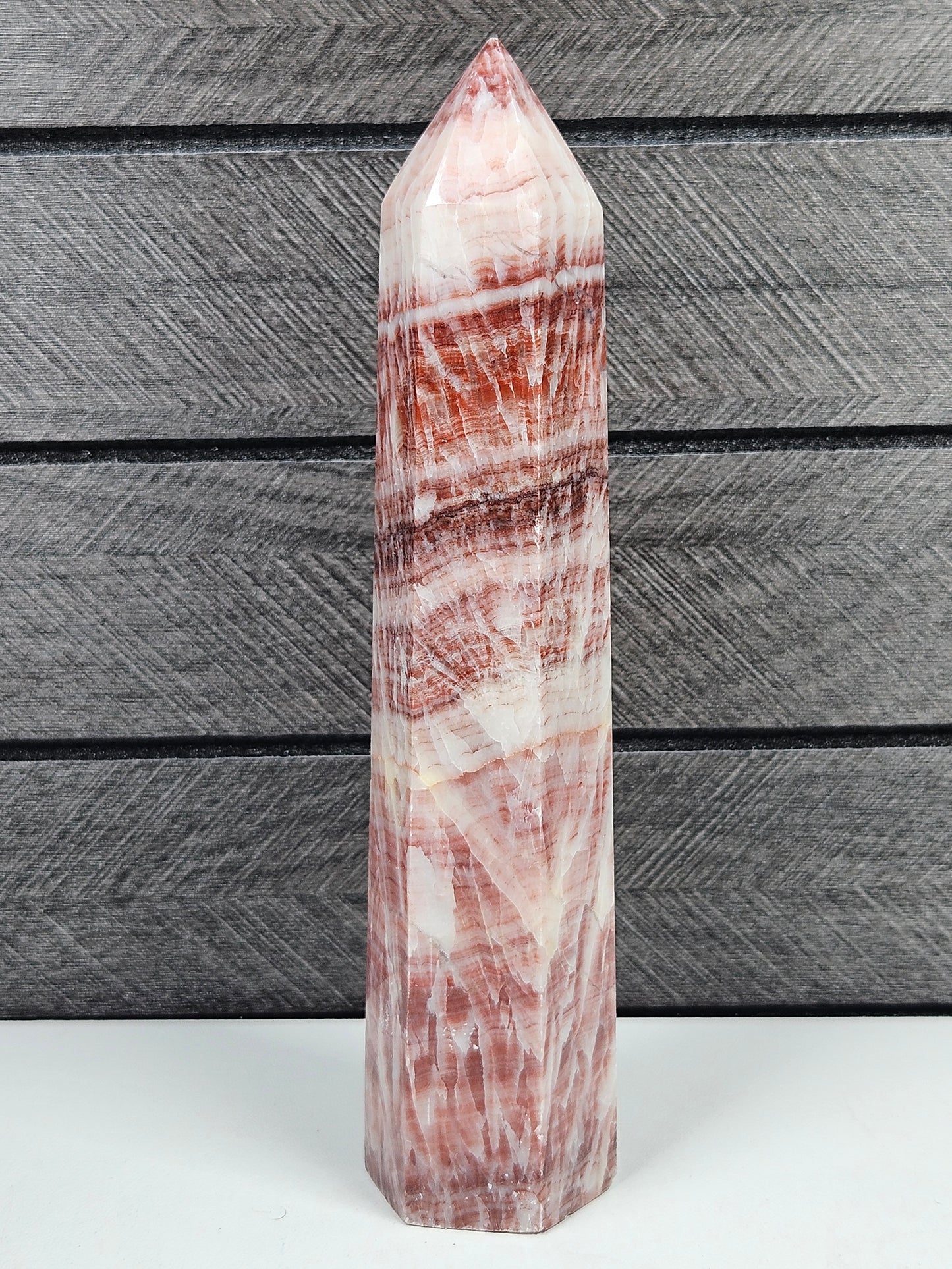 Porkstone (Rode Calciet) toren 226 gram