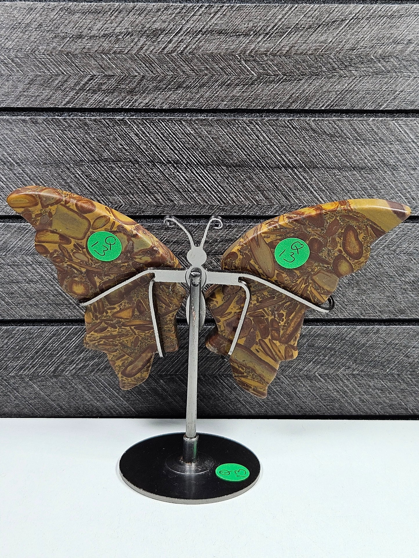 Bamboo Jaspis vlinder Q13