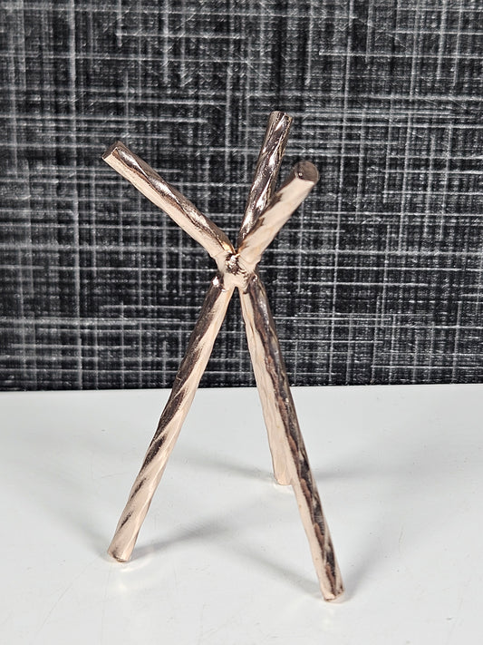 Bolhouder Driepoot rose S