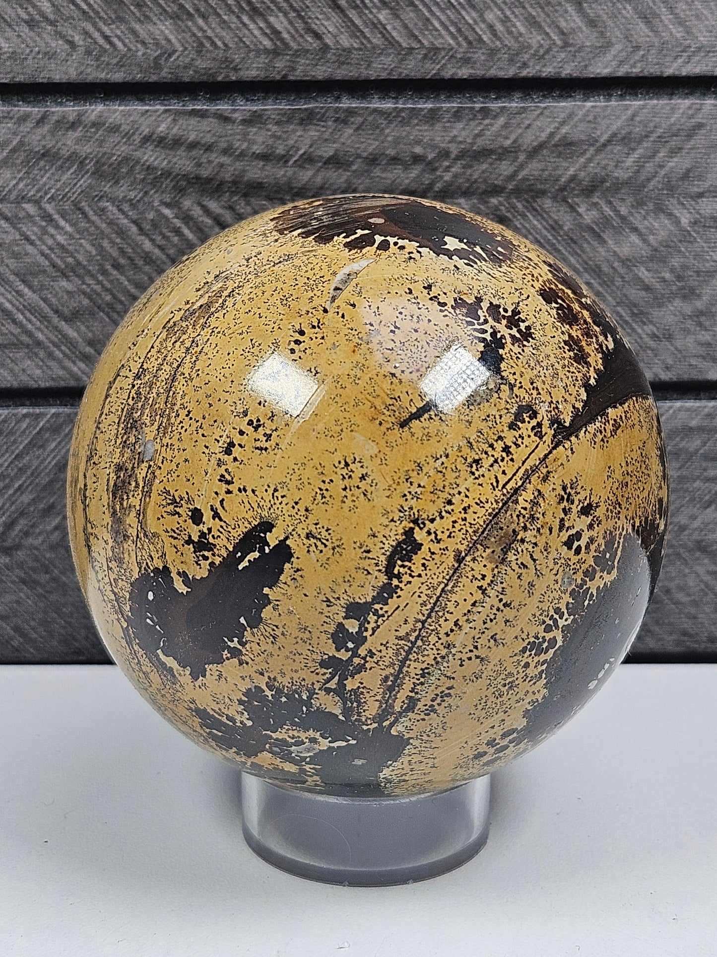 Landschap Jaspis bol 504 gram