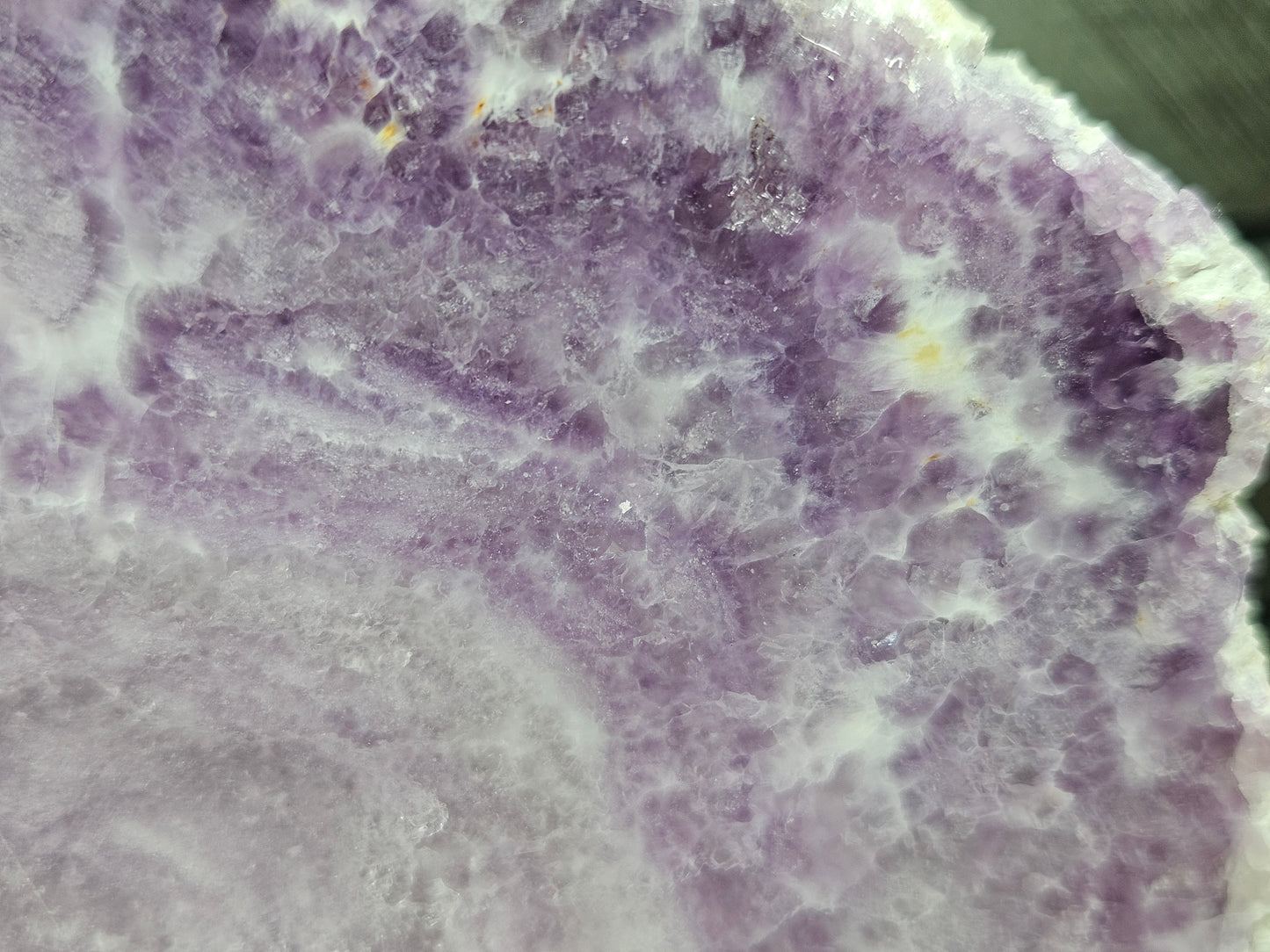 Lavendel Fluoriet Slab 632 gram