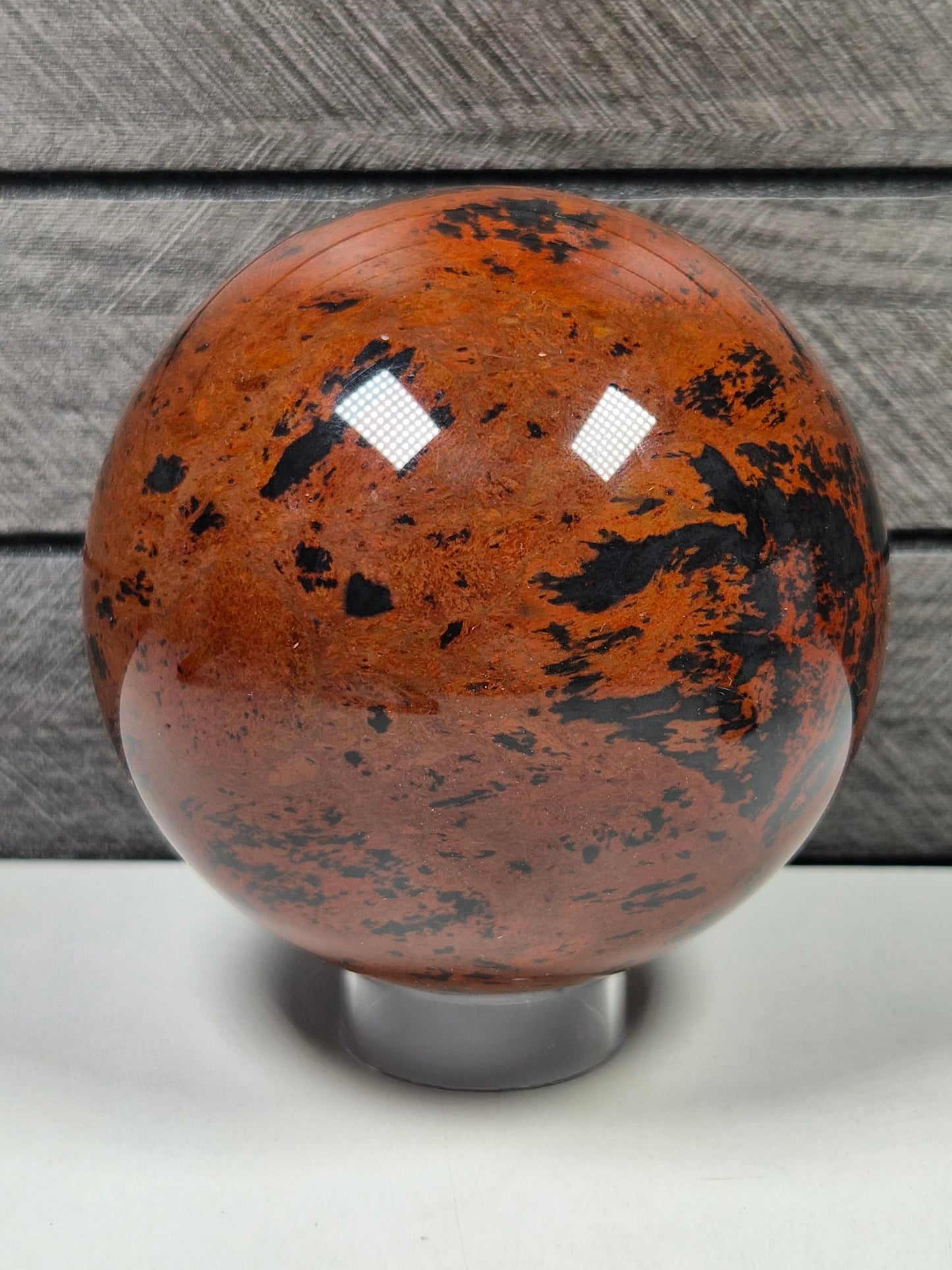 Mahonie Obsidiaan bol 742 gram