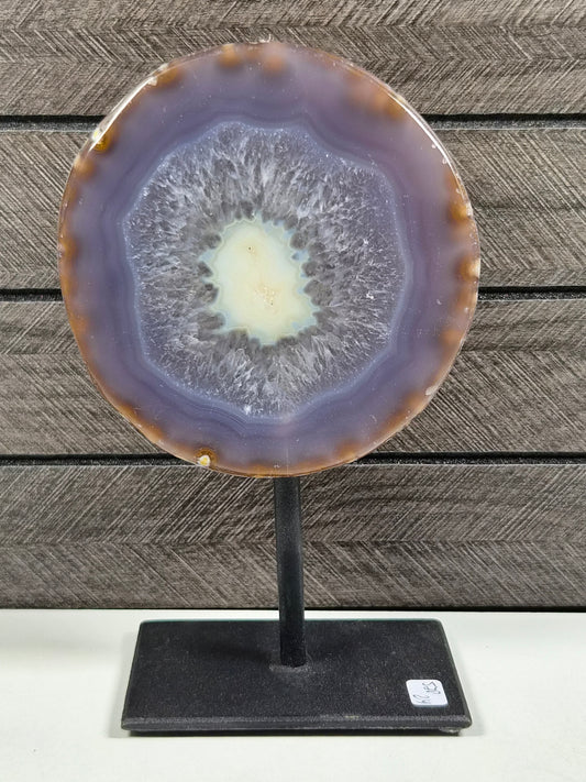 Agaat Geode op standaard 578 gram