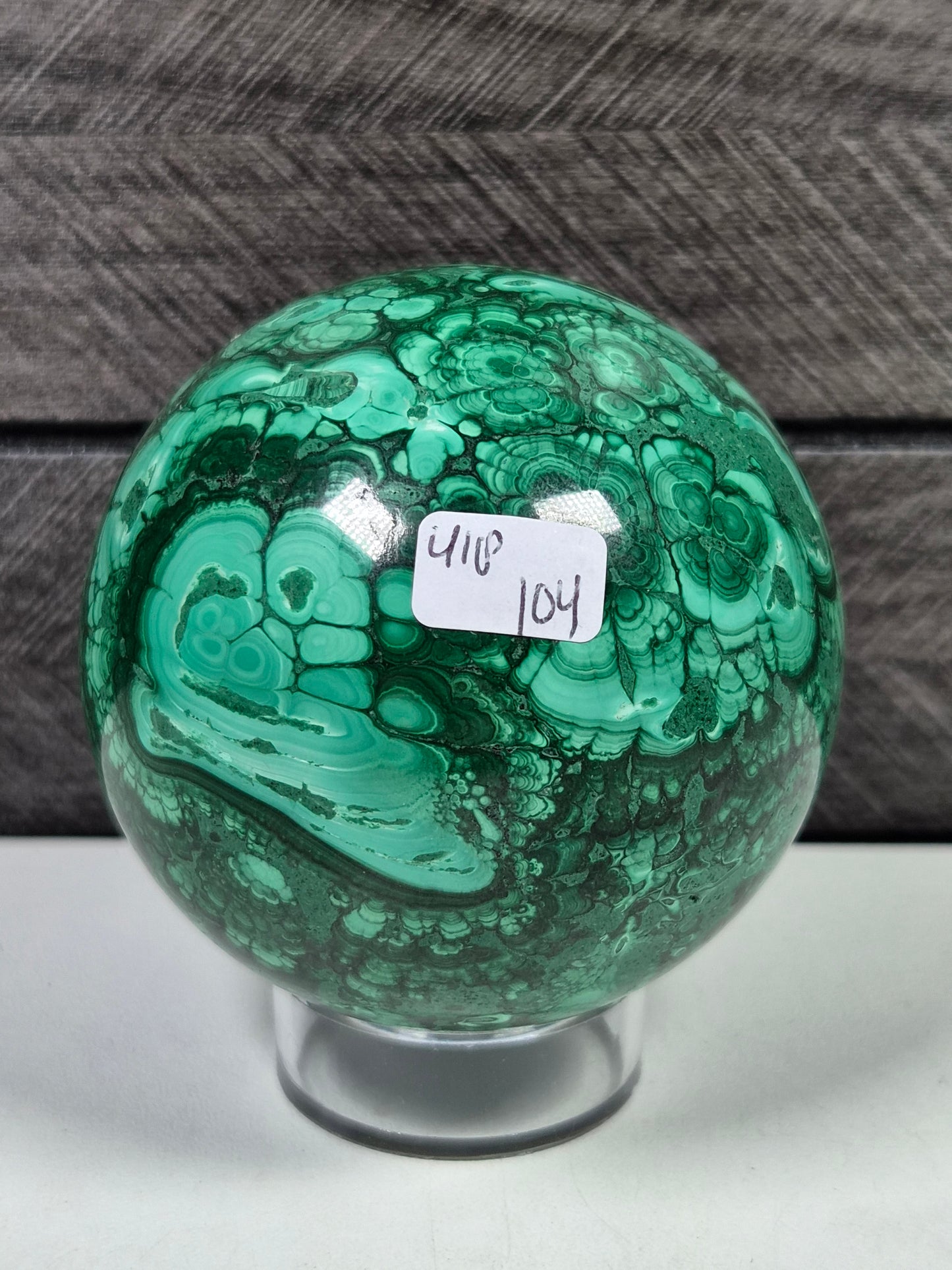 Malachiet bol 418 gram