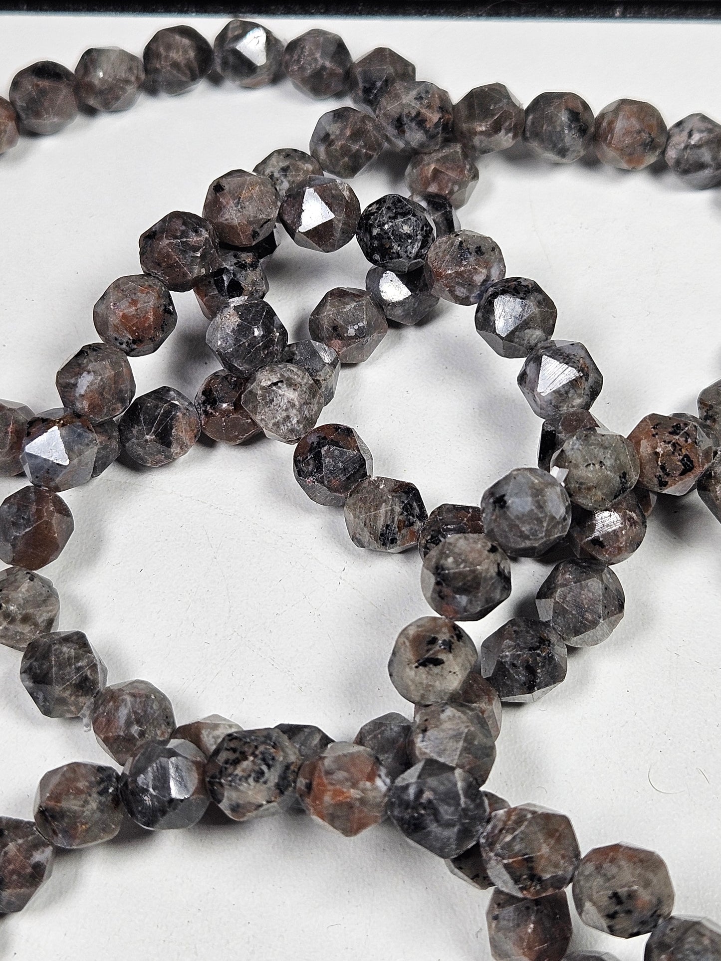 Yooperlite facetarmband 8mm