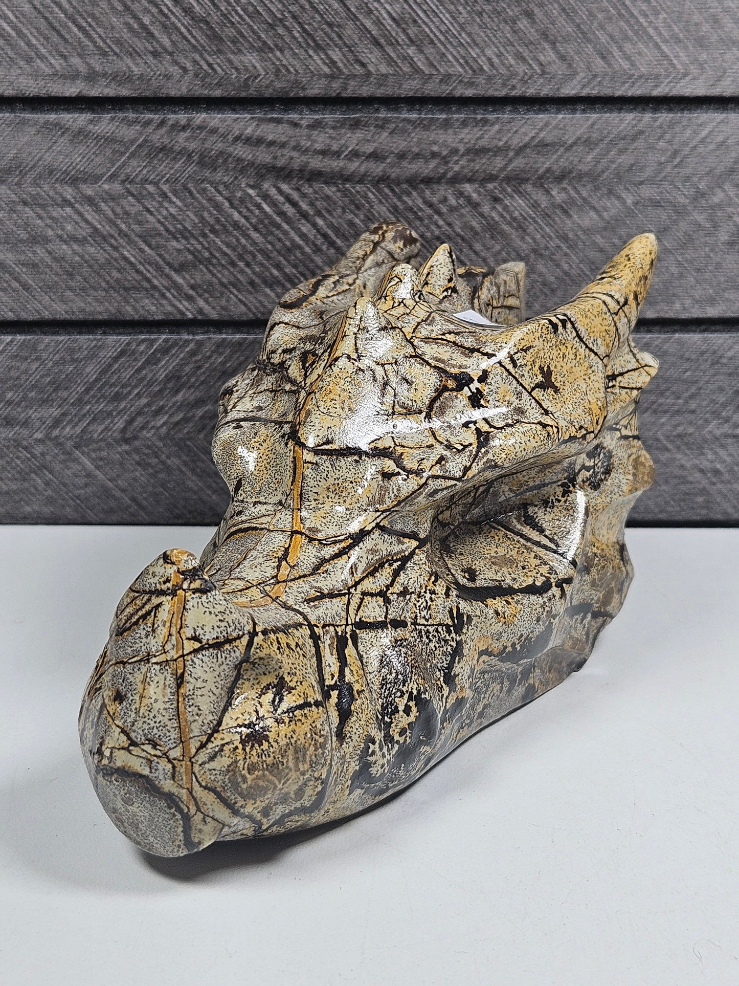 Landschap Jaspis Drakenkop 600 gram