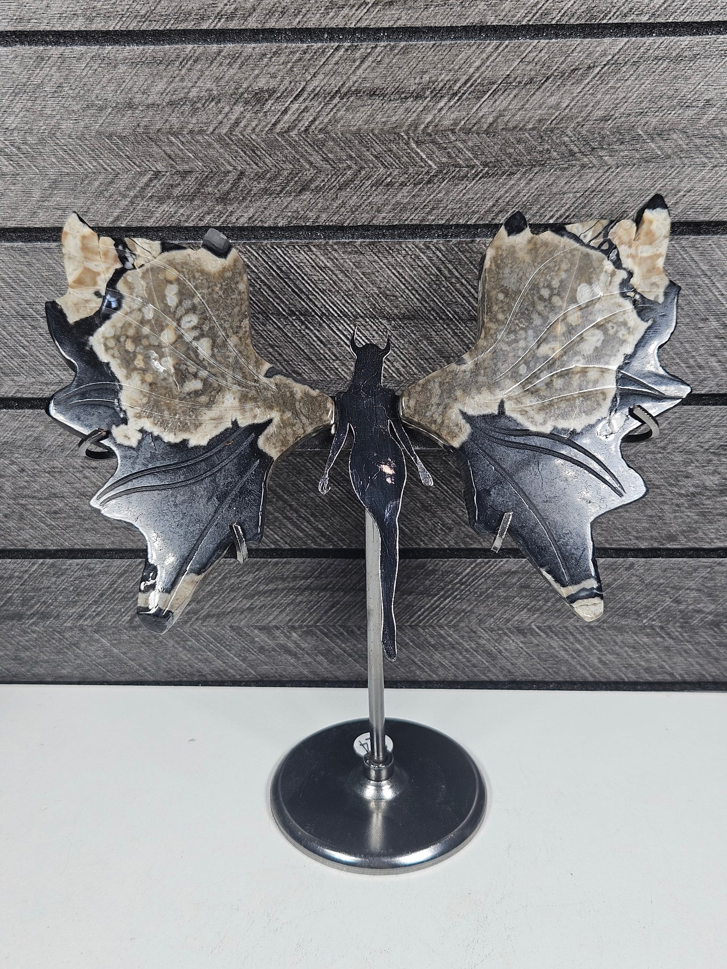 Vulkaan agaat Duivel Dame 324