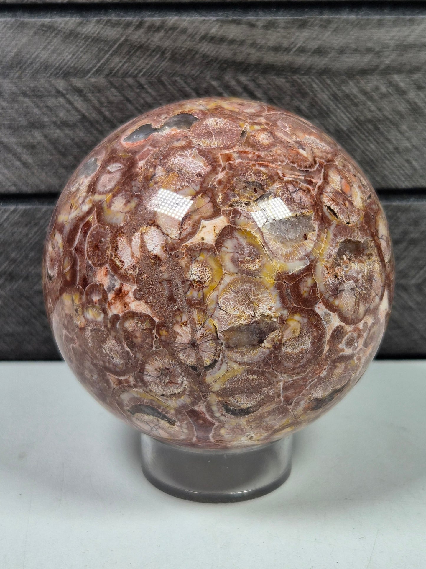 Orbiculair Indiaans Ryoliet bol 416 gram