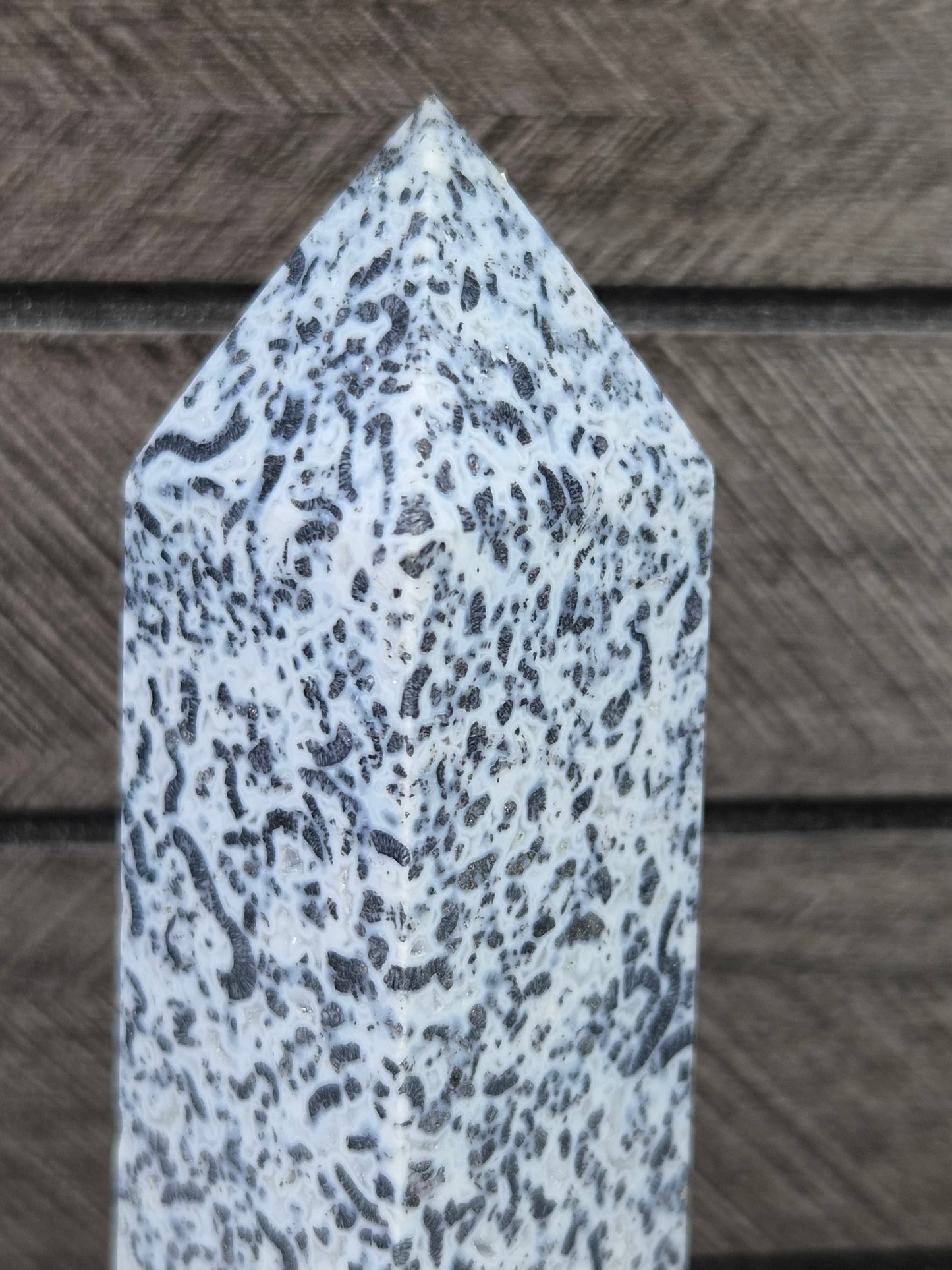 Blauwe Agaat toren 294 gram
