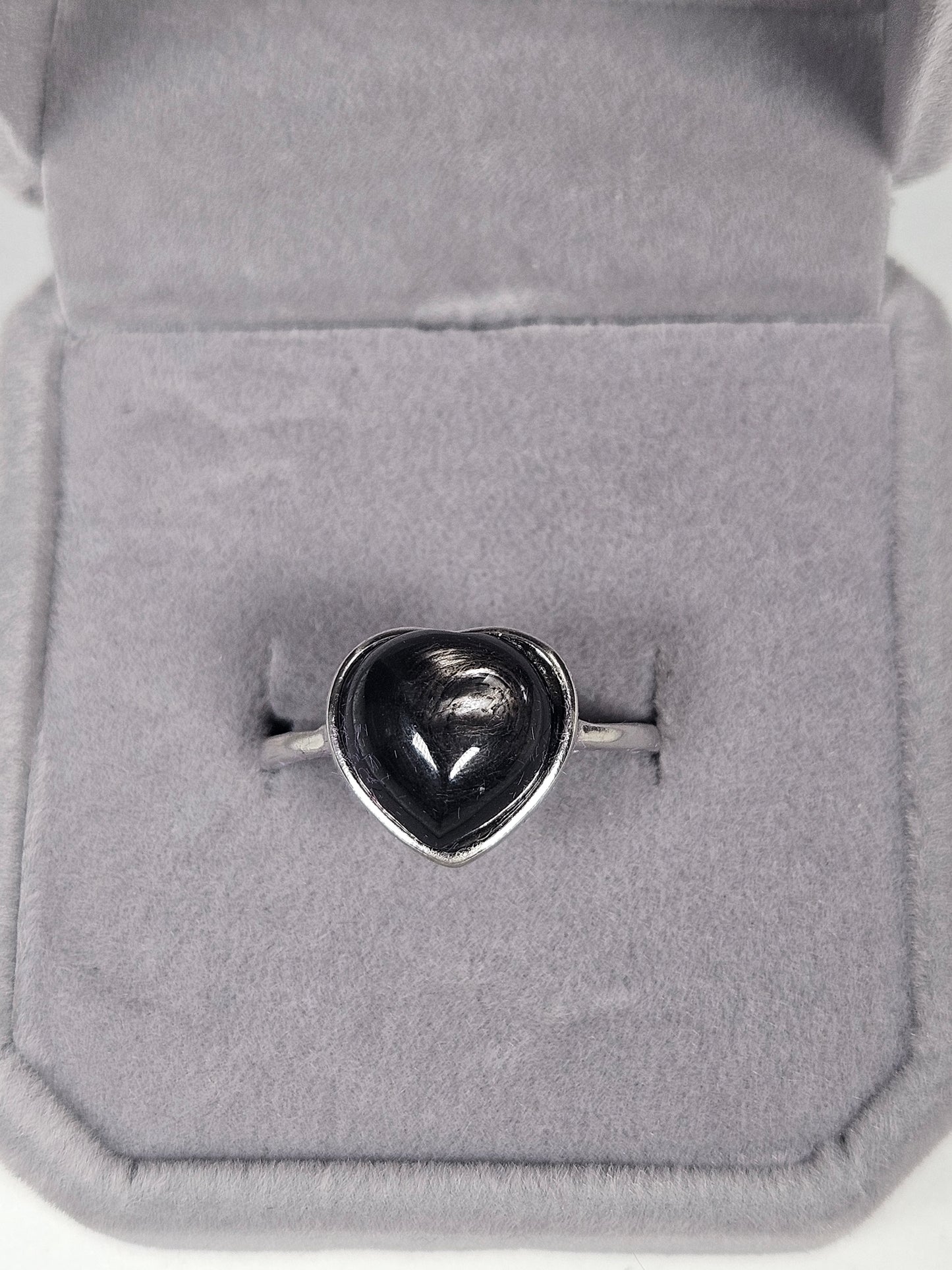 Hypersteen s925 (zilver) verstelbare ring nr32