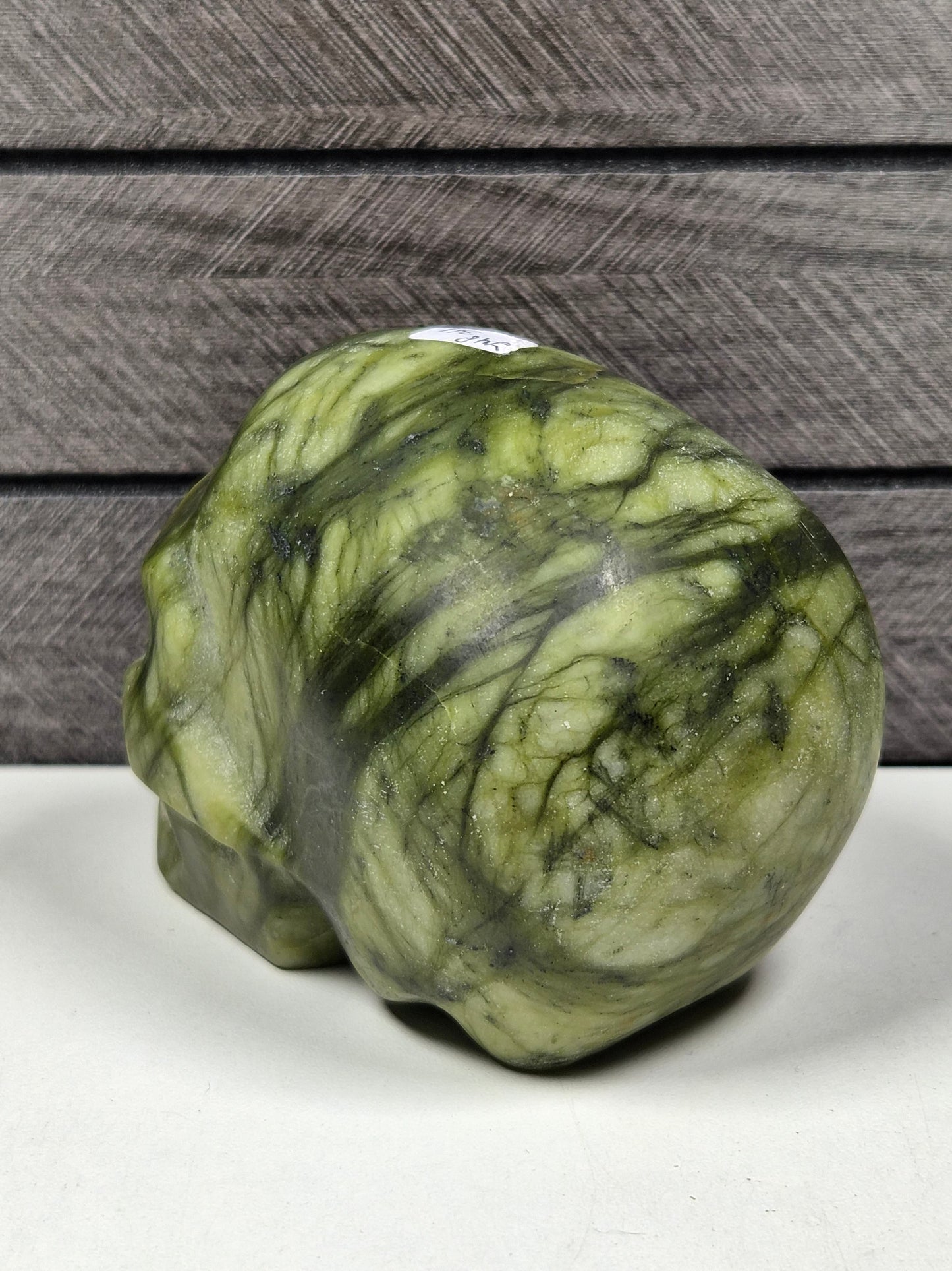 Groene Jade Schedel 748 gram