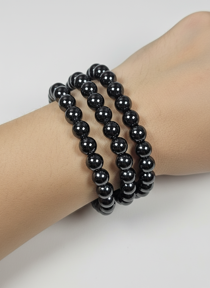 Hämatit Armband 10mm