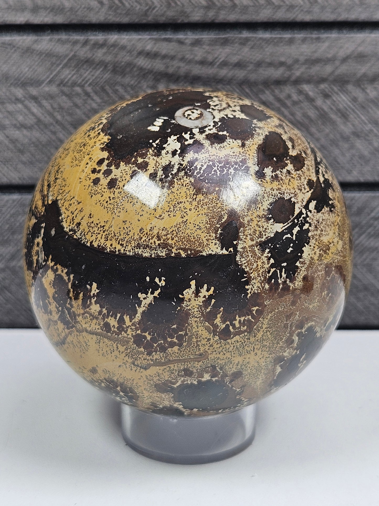 Landschap Jaspis bol 504 gram