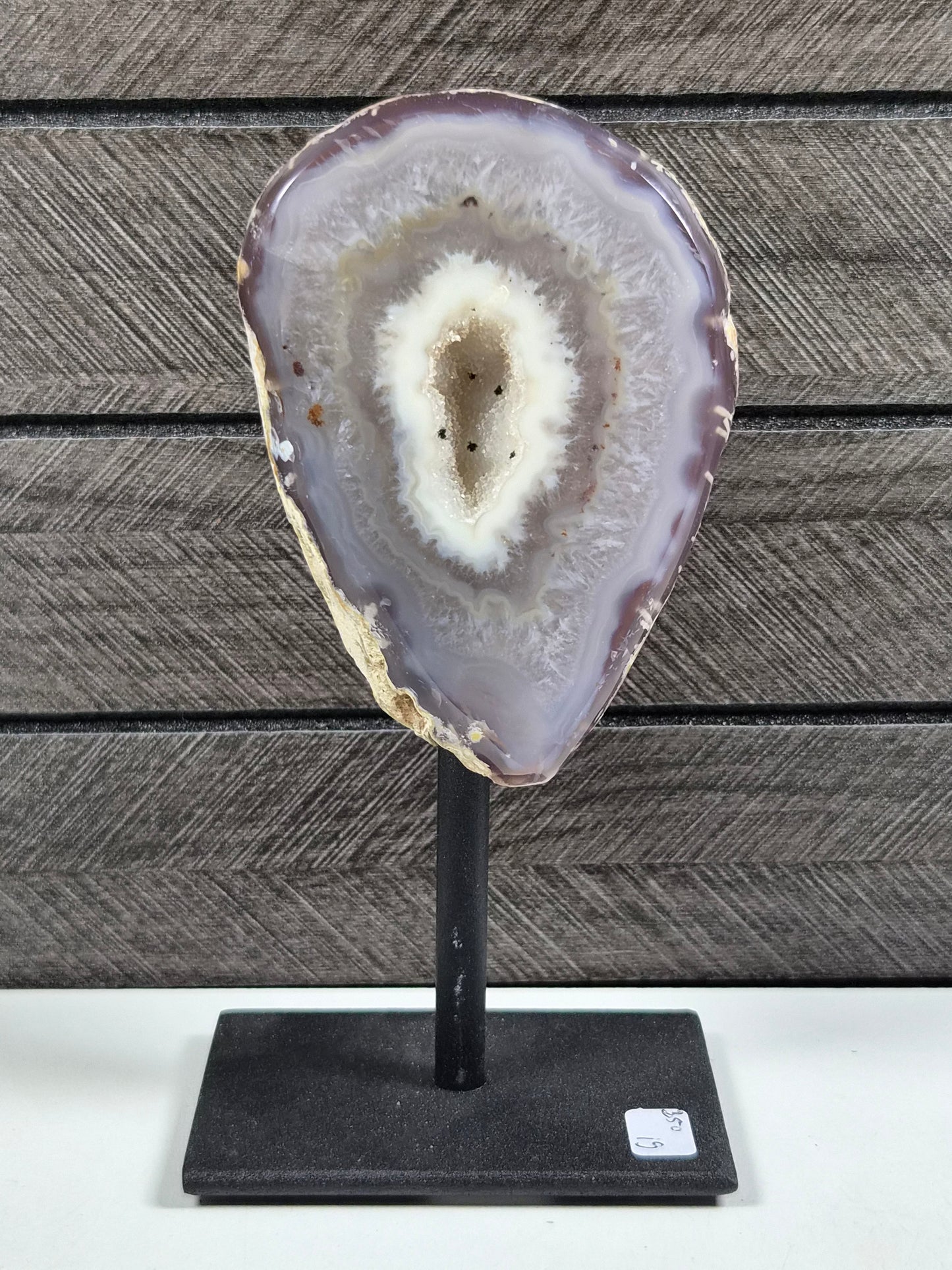 Agaat Geode op Standaard 350 gram