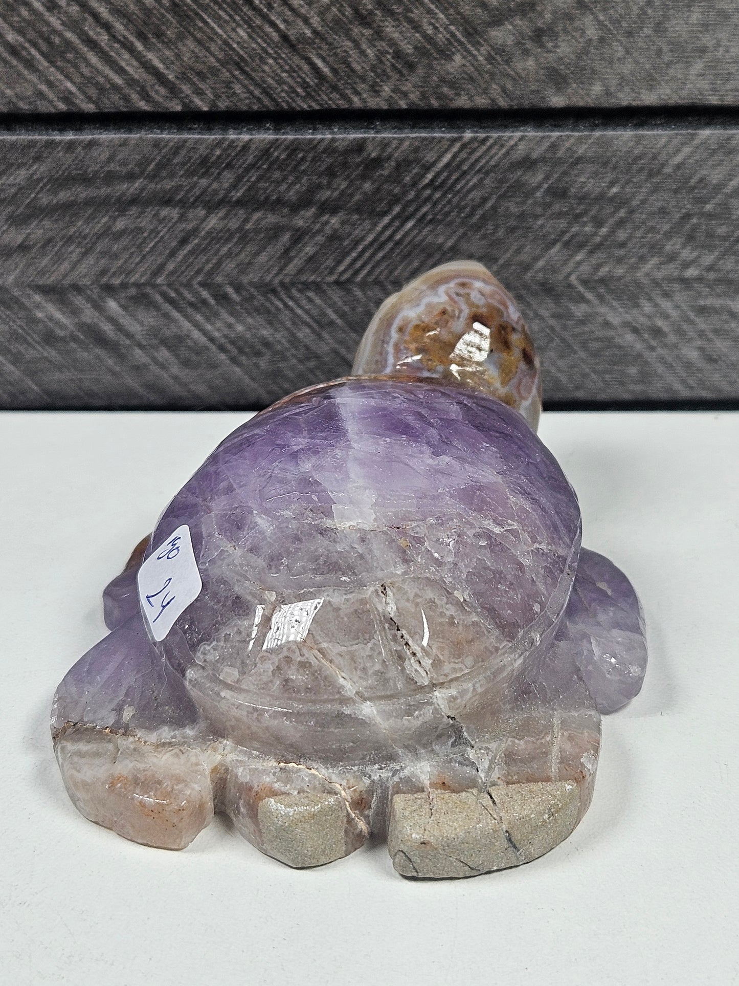 Amethist/Crazy Lace Schildpad 190 gram