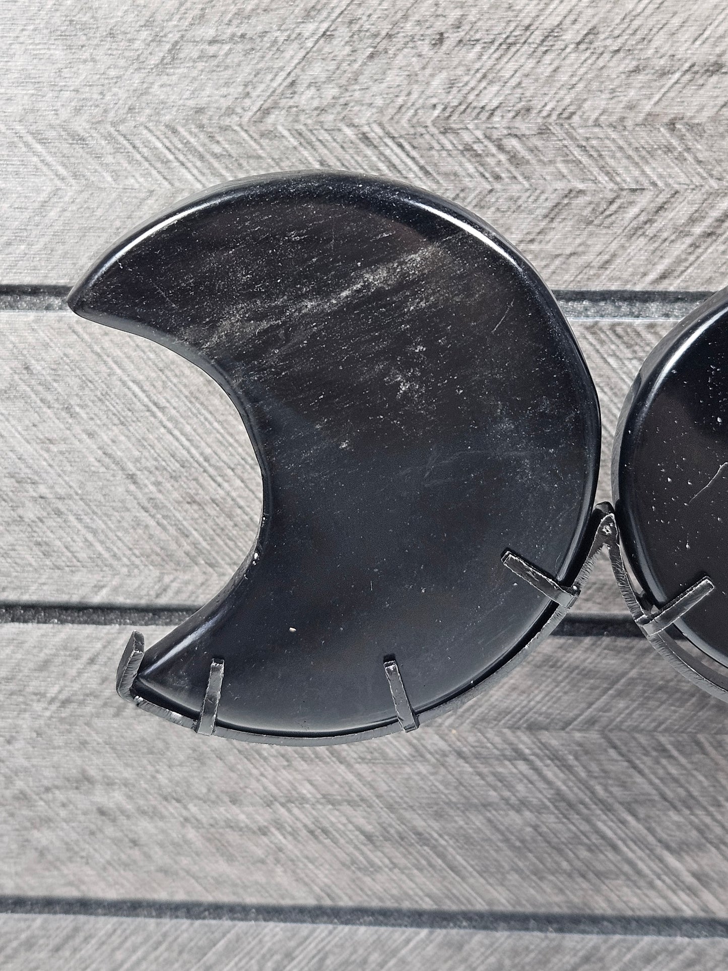Obsidiaan Triple Moon op standaard nr7