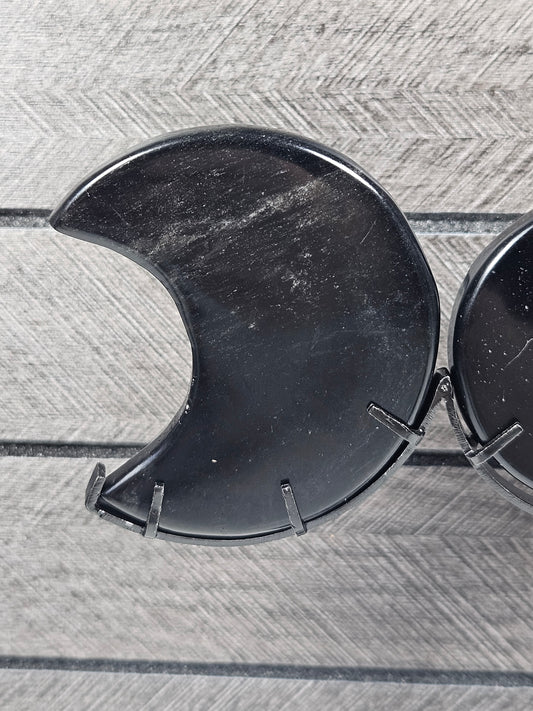 Obsidiaan Triple Moon op standaard nr7