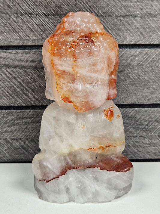 Vuurkwarts Buddha 450 gram