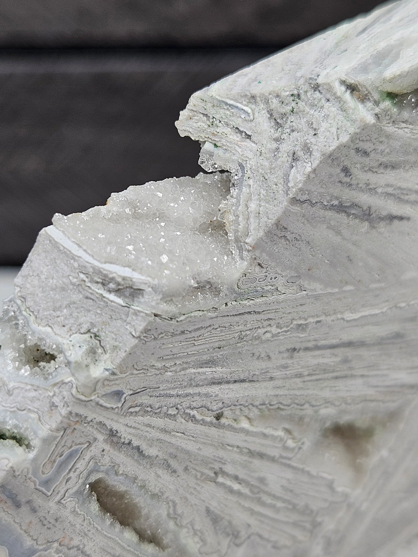 Witte Crazy Lace slab 198 gram
