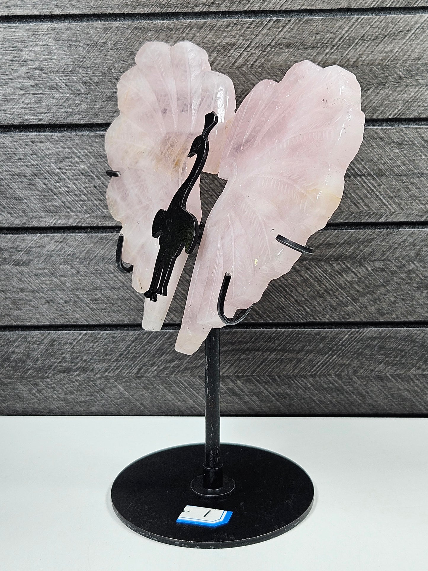 Rozenkwarts pauw nr1