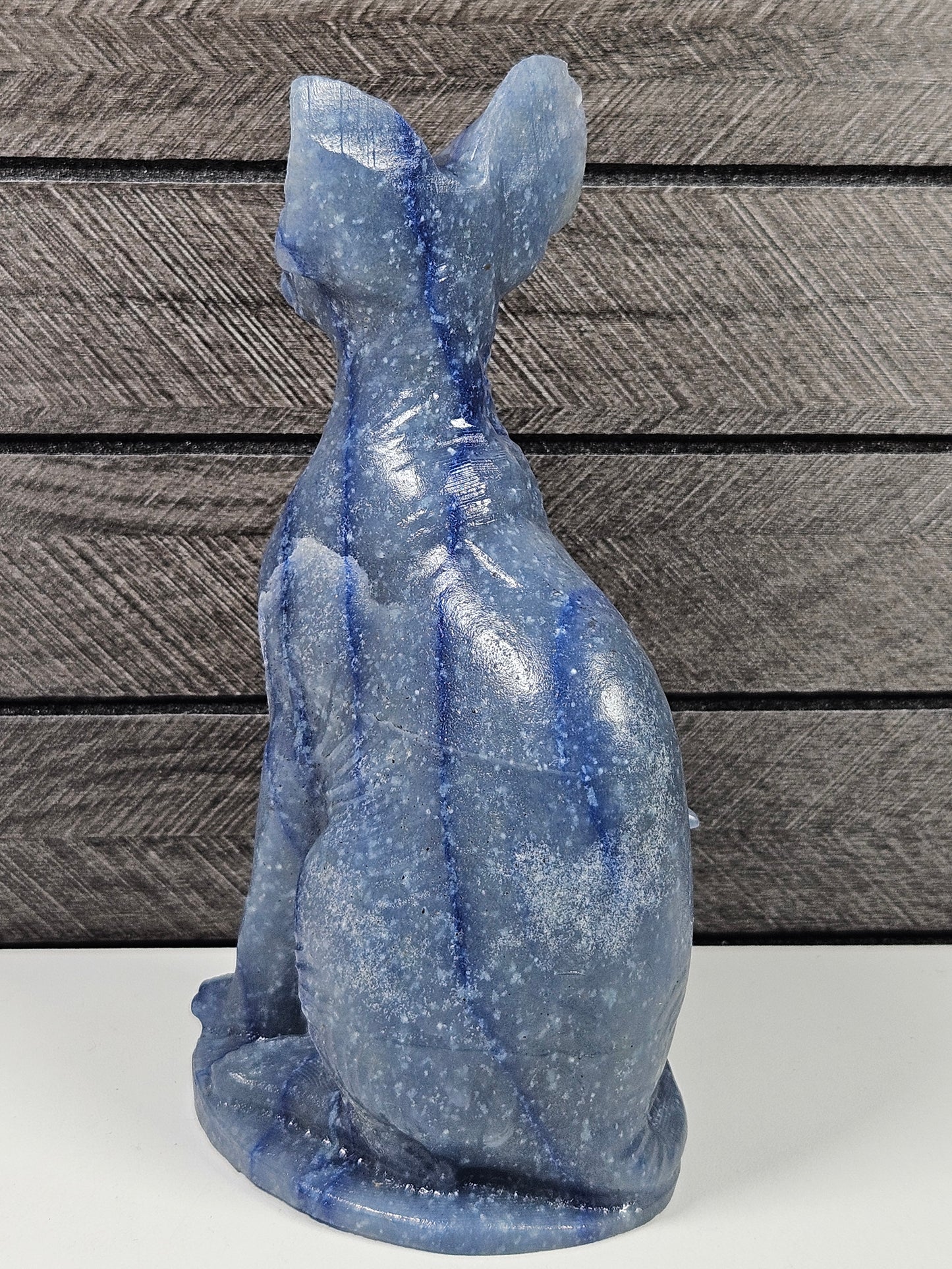 Blauwe Aventurijn Sfinx