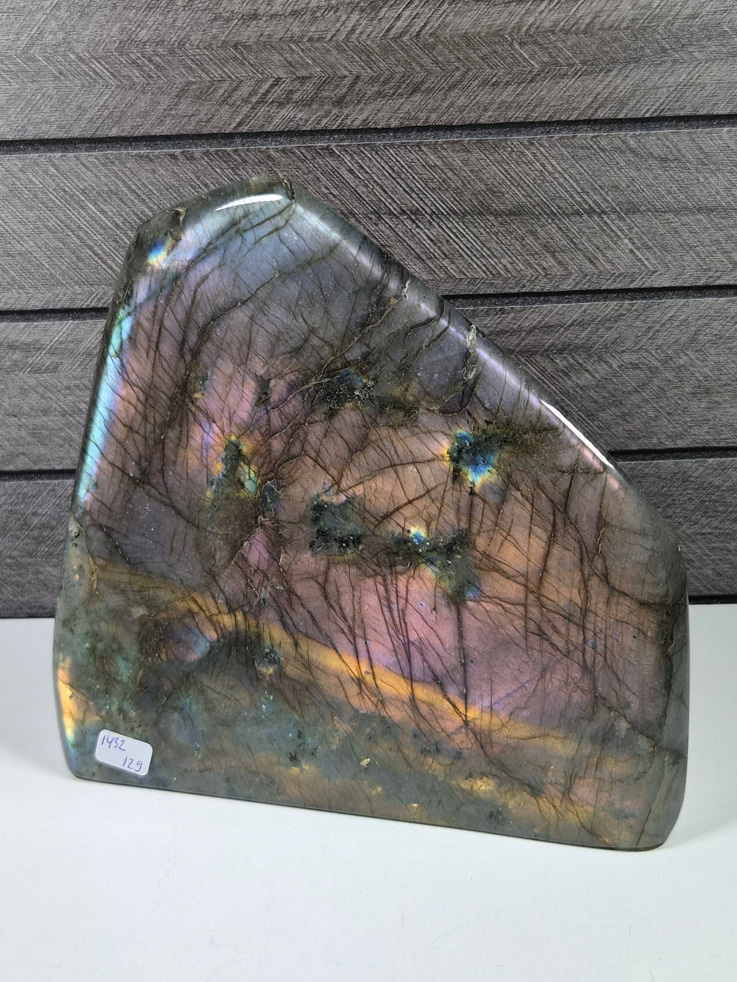 Labradoriet sculptuur 1432 gram