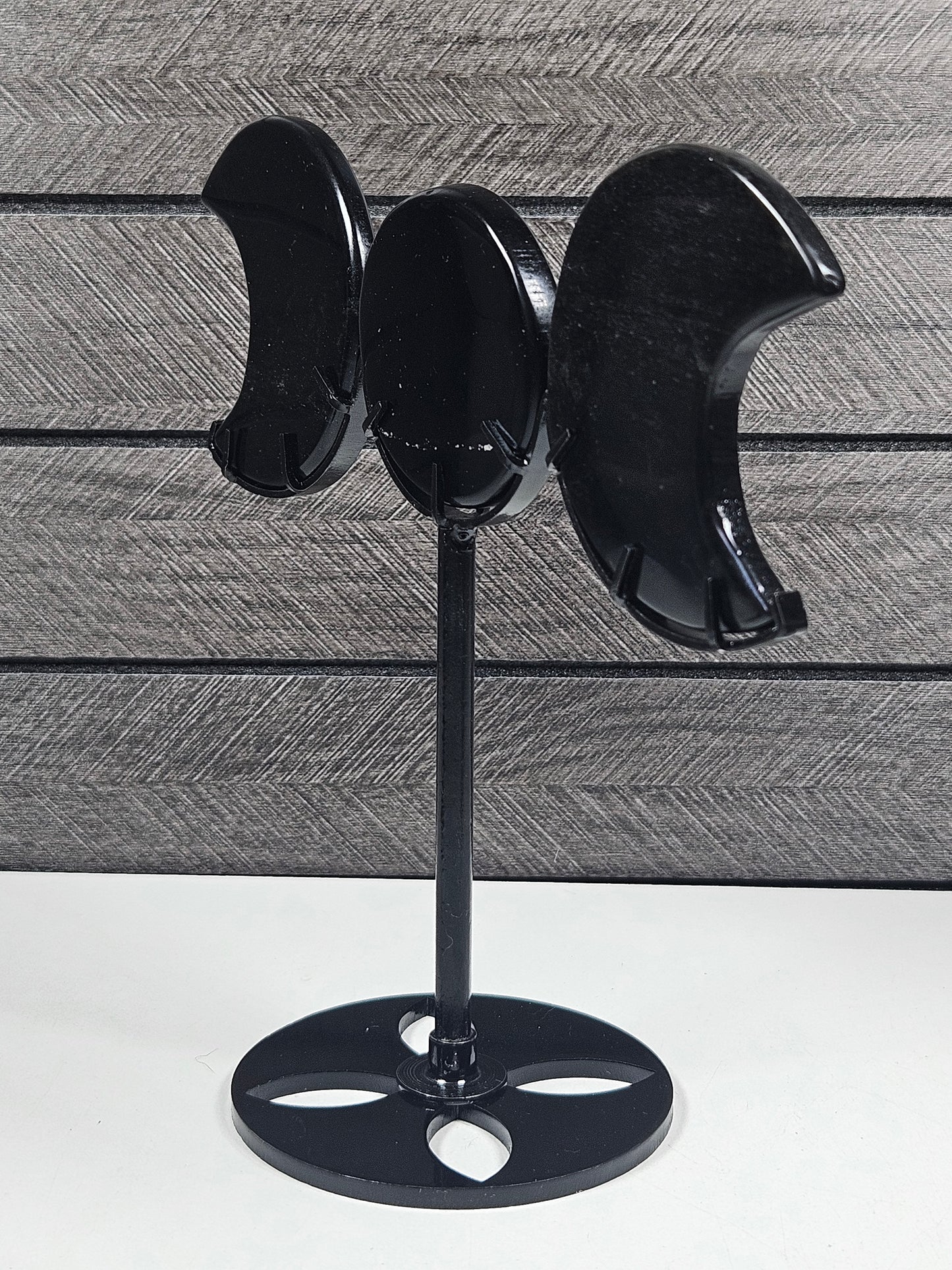 Obsidiaan Triple Moon op standaard nr17