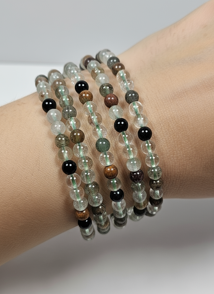 Lodoliet armband 4mm