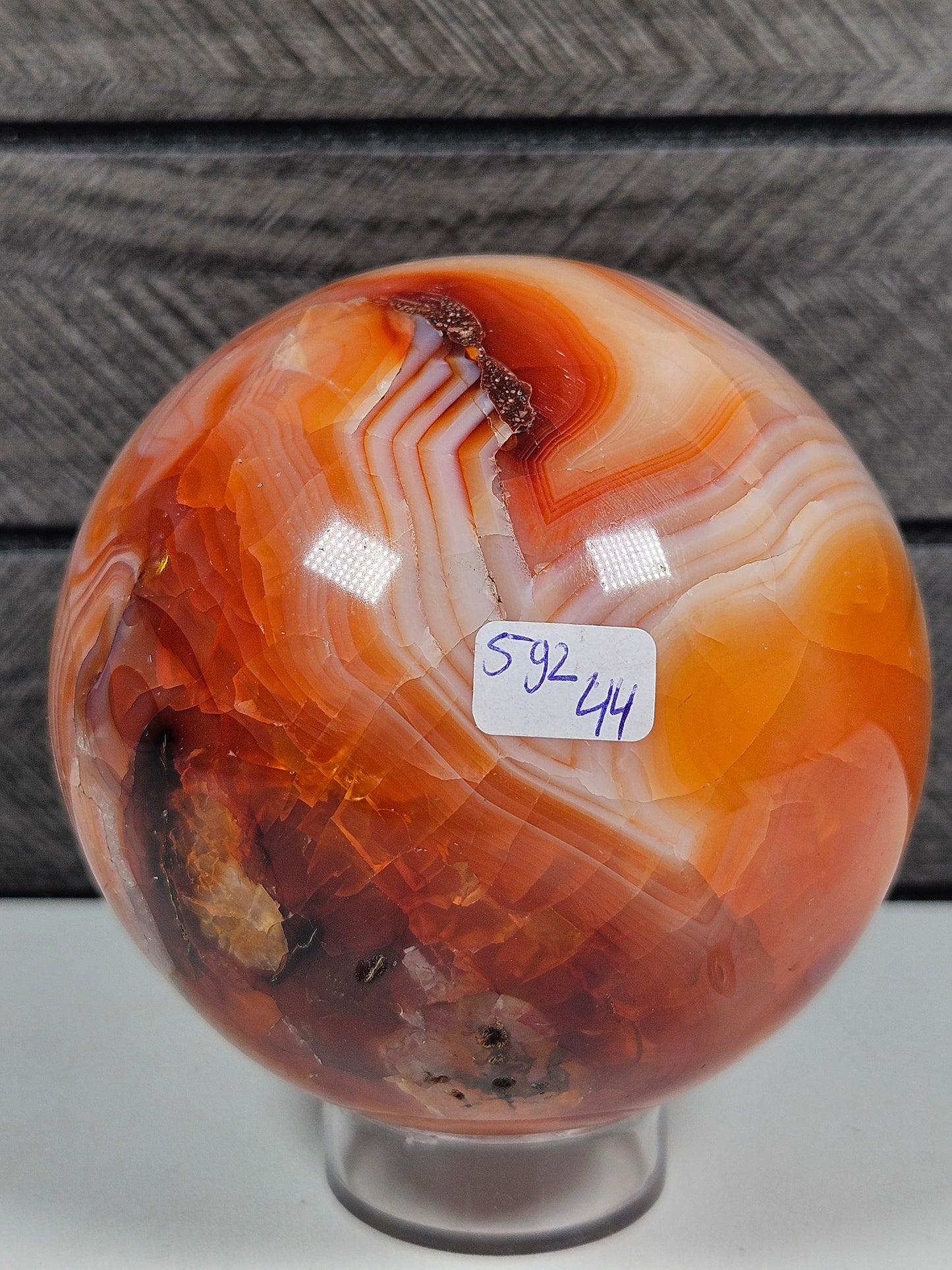 Carneool bol 592 gram