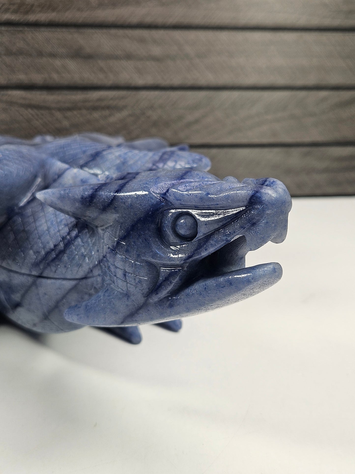 Blauwe Aventurijn Draak 2980 gram