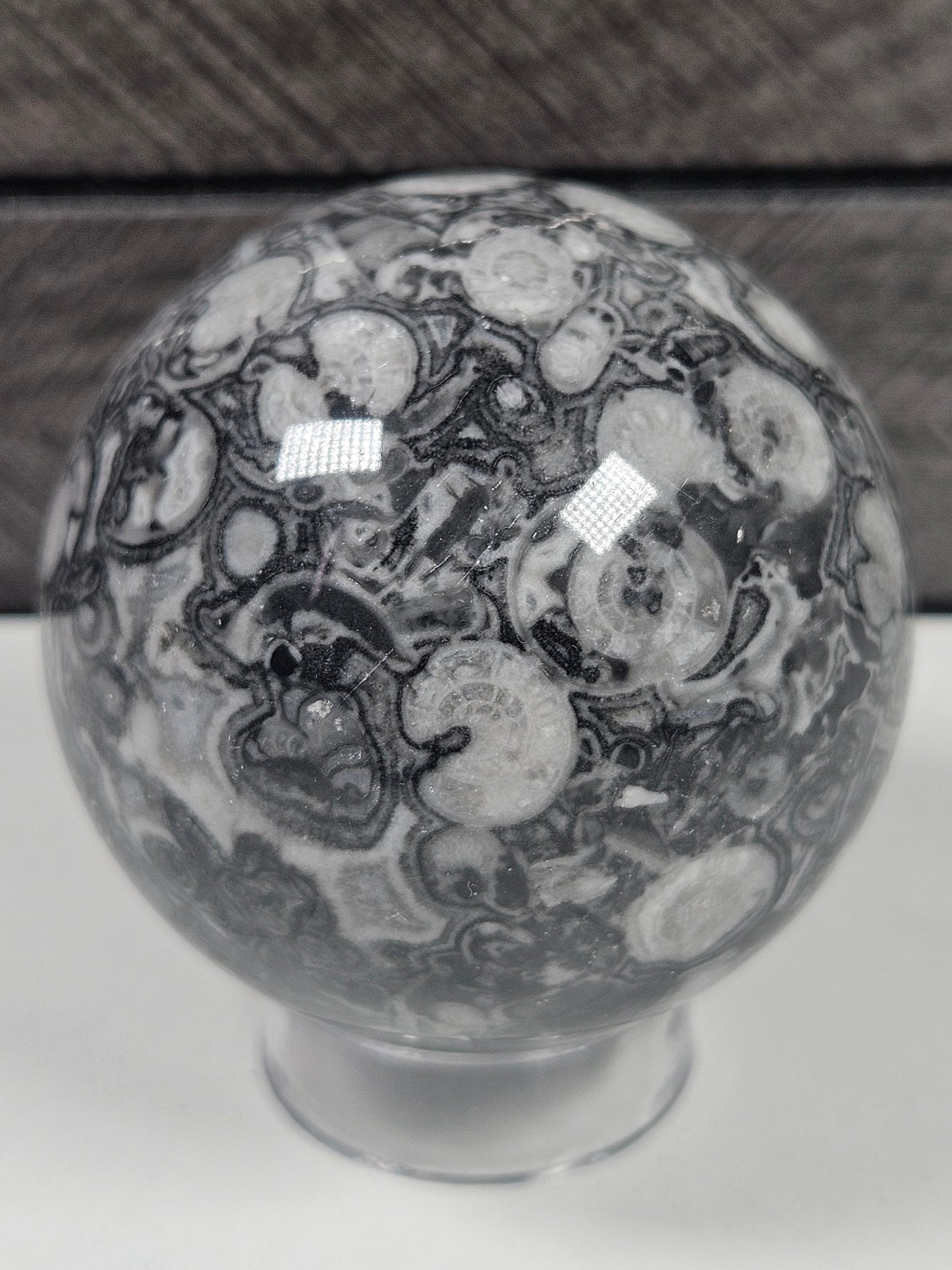 Fossiel Jaspis bol 284 gram