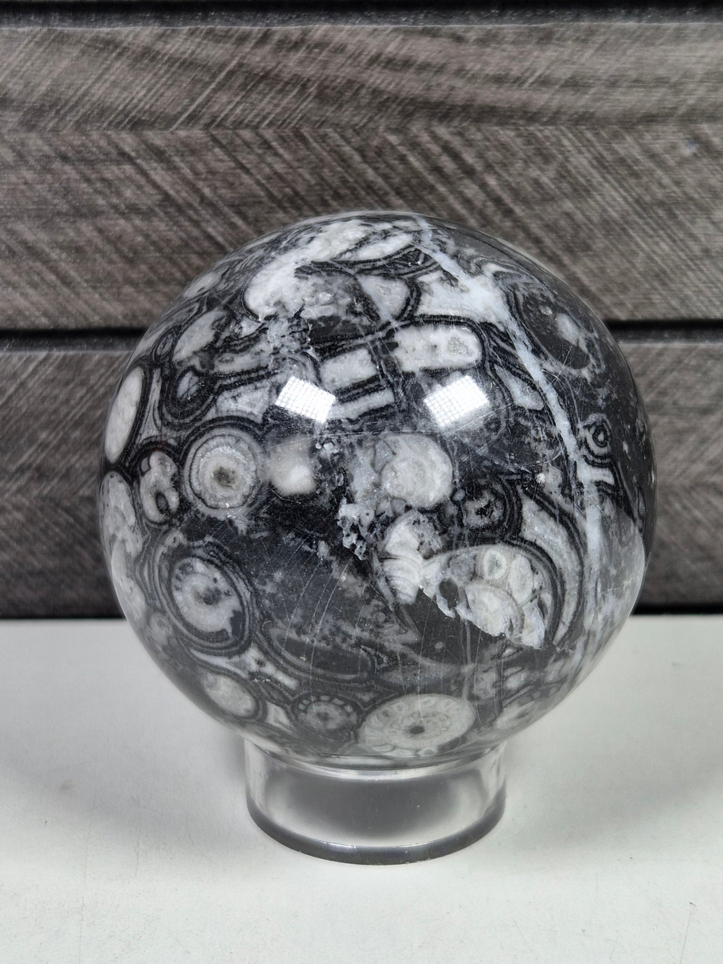 Fossiel Jaspis bol 372 gram