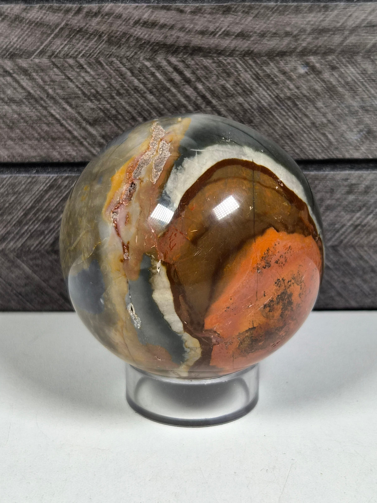 Polychroom Jaspis bol 294 gram
