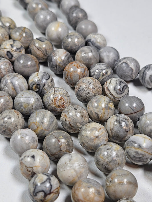 Map Stone kralenstreng 10mm