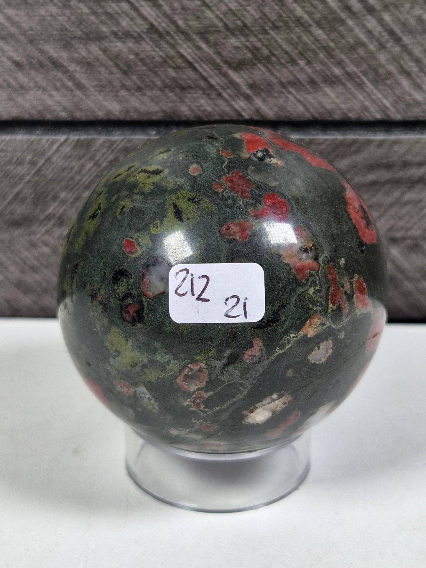 Pruimenbloesem Jaspis bol 212 gram
