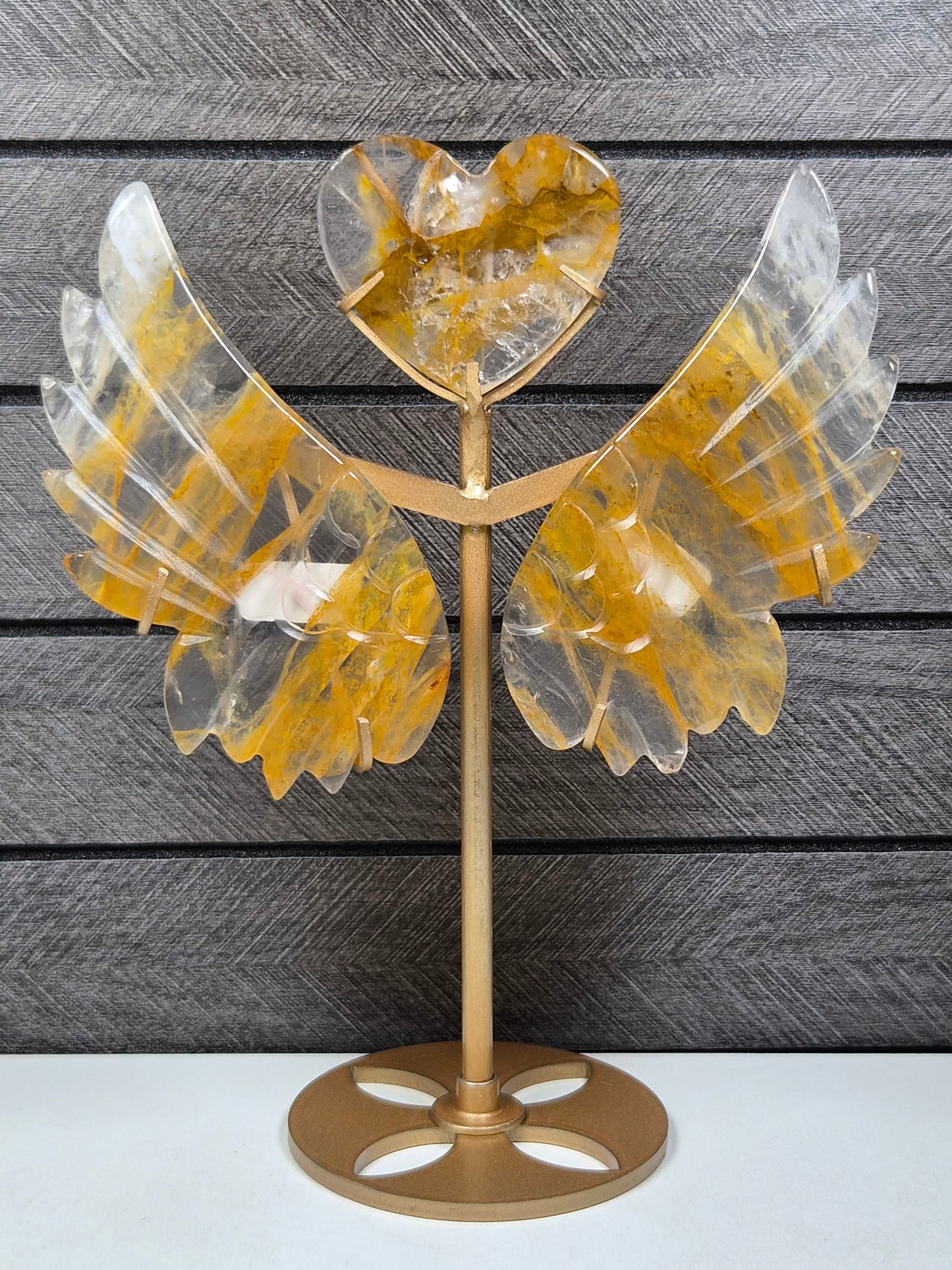 Golden Healer Hart met Vleugels nr38