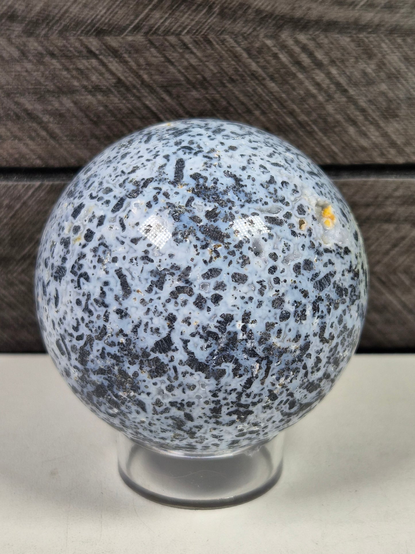 Blauwe Agaat bol 262 gram
