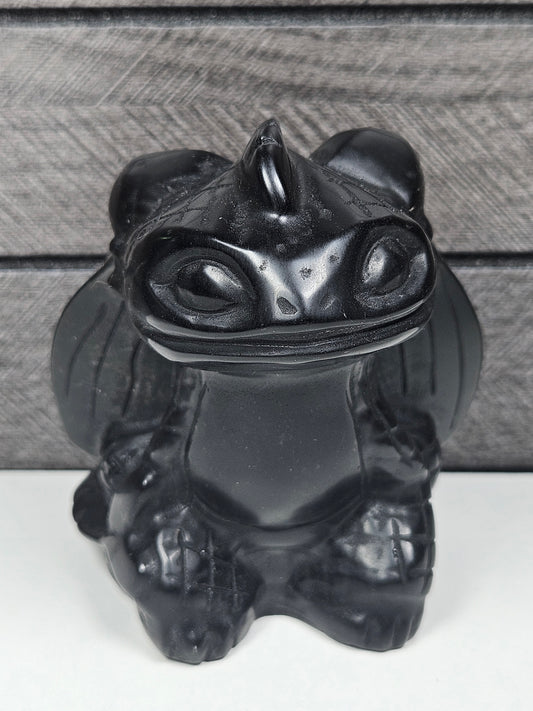 Obsidiaan Tandloos 330 gram