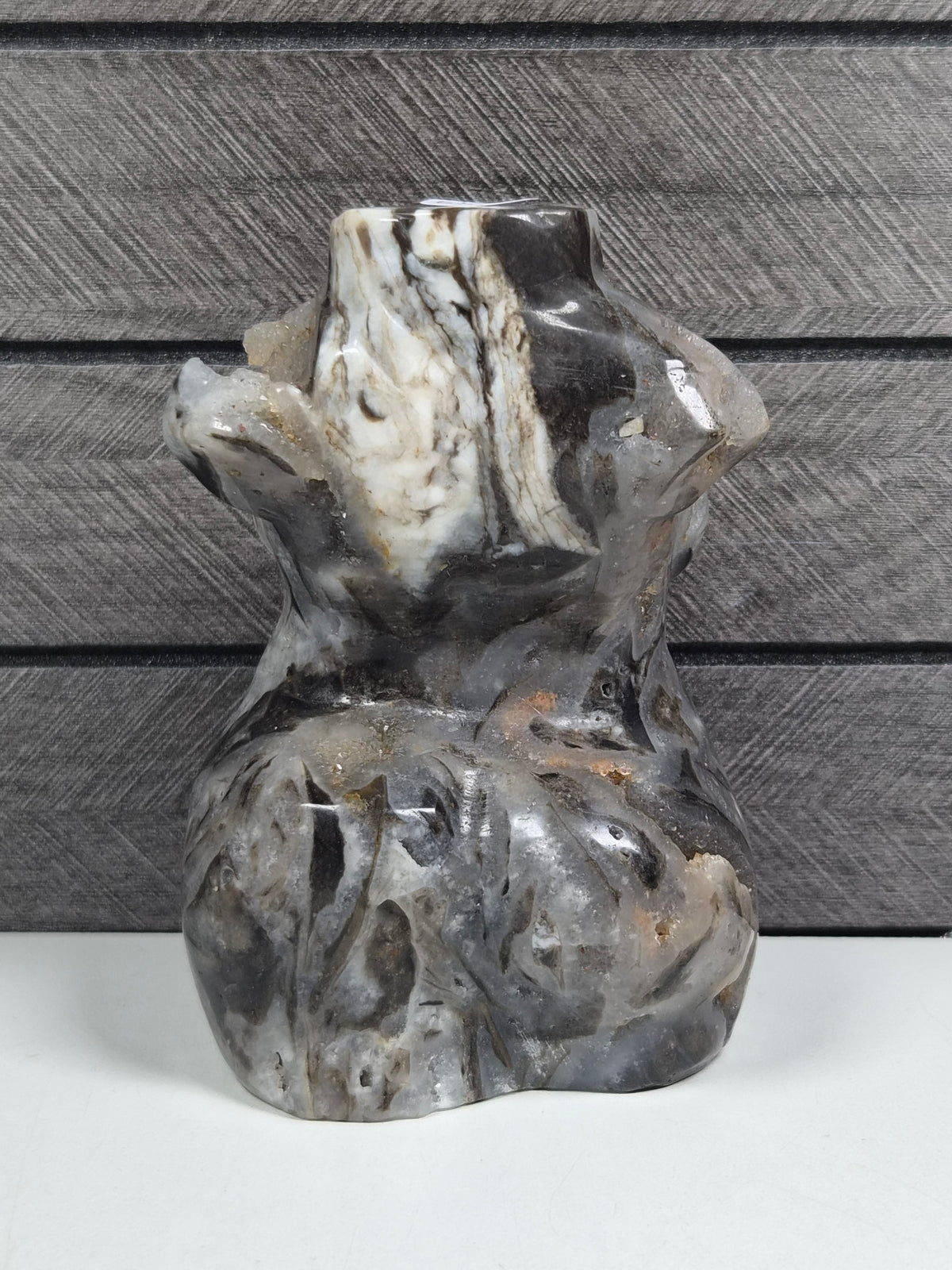 Chalcedoon mix Curvy Lady 608 gram