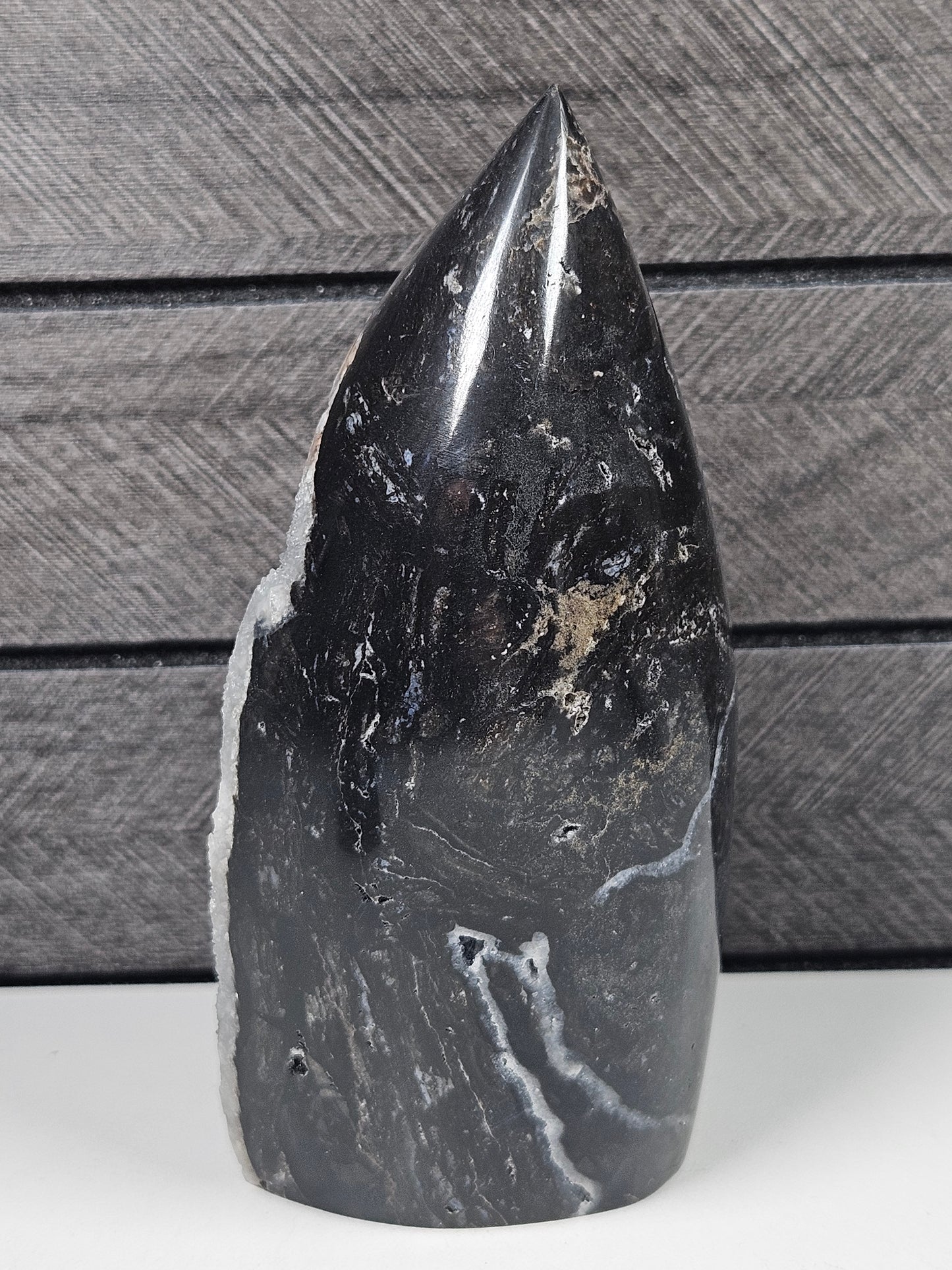 Chalcedoon sculptuur 408 gram