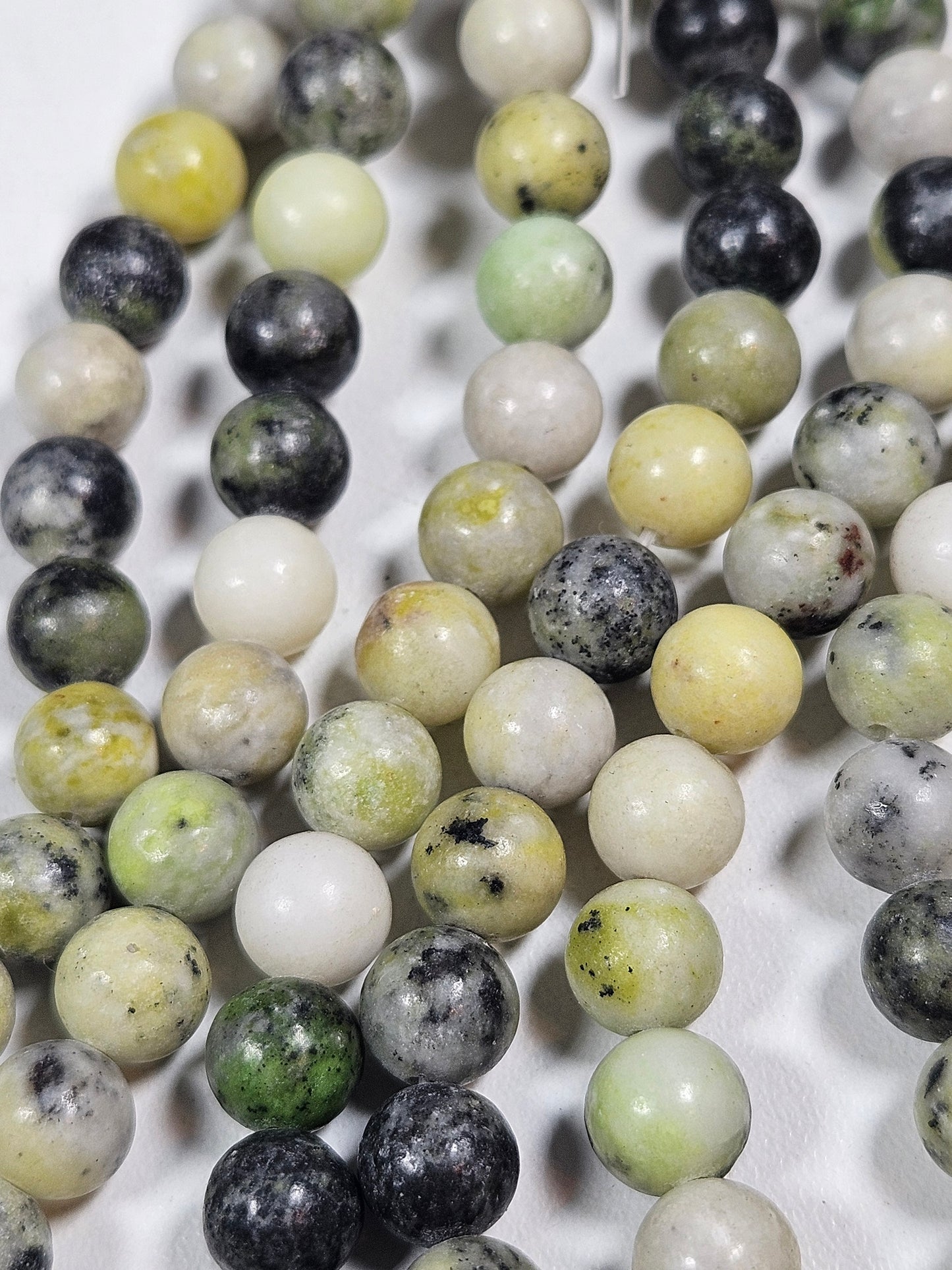 Serpentijn kralenstreng 8mm