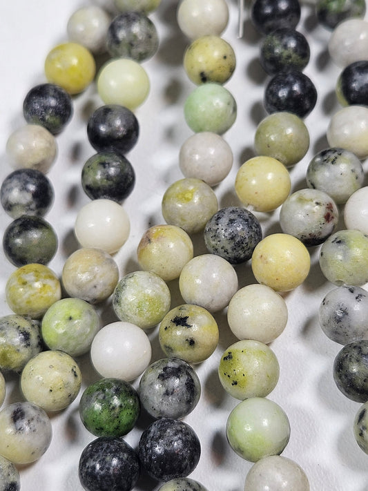 Serpentijn kralenstreng 8mm