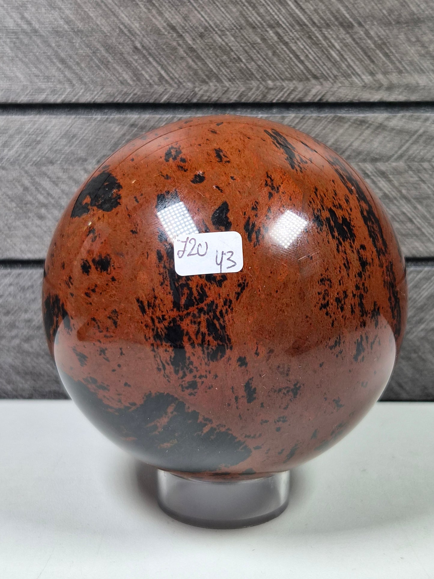 Mahonie Obsidiaan Bol 720 gram