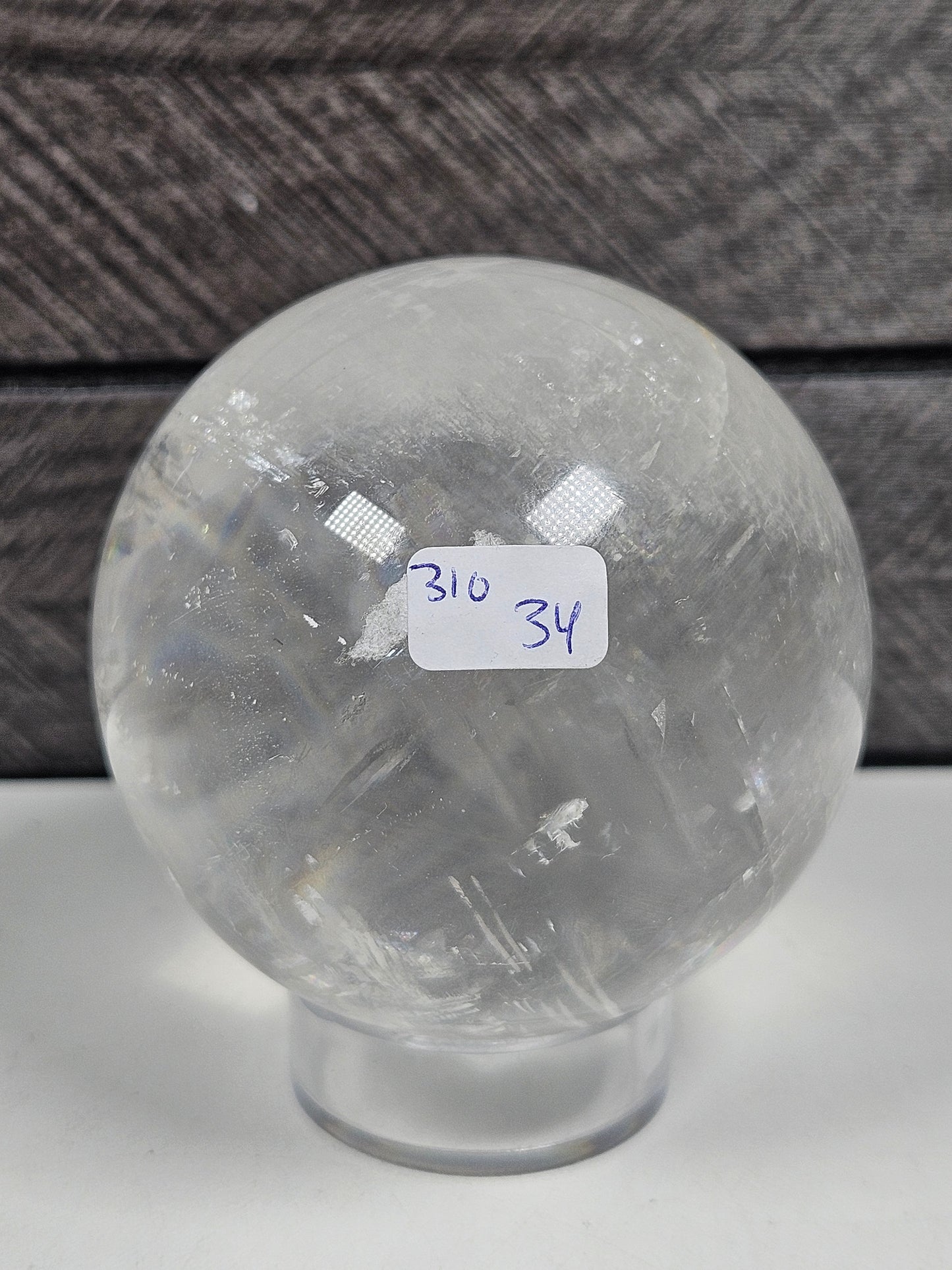 Optisch calciet bol 310 gram