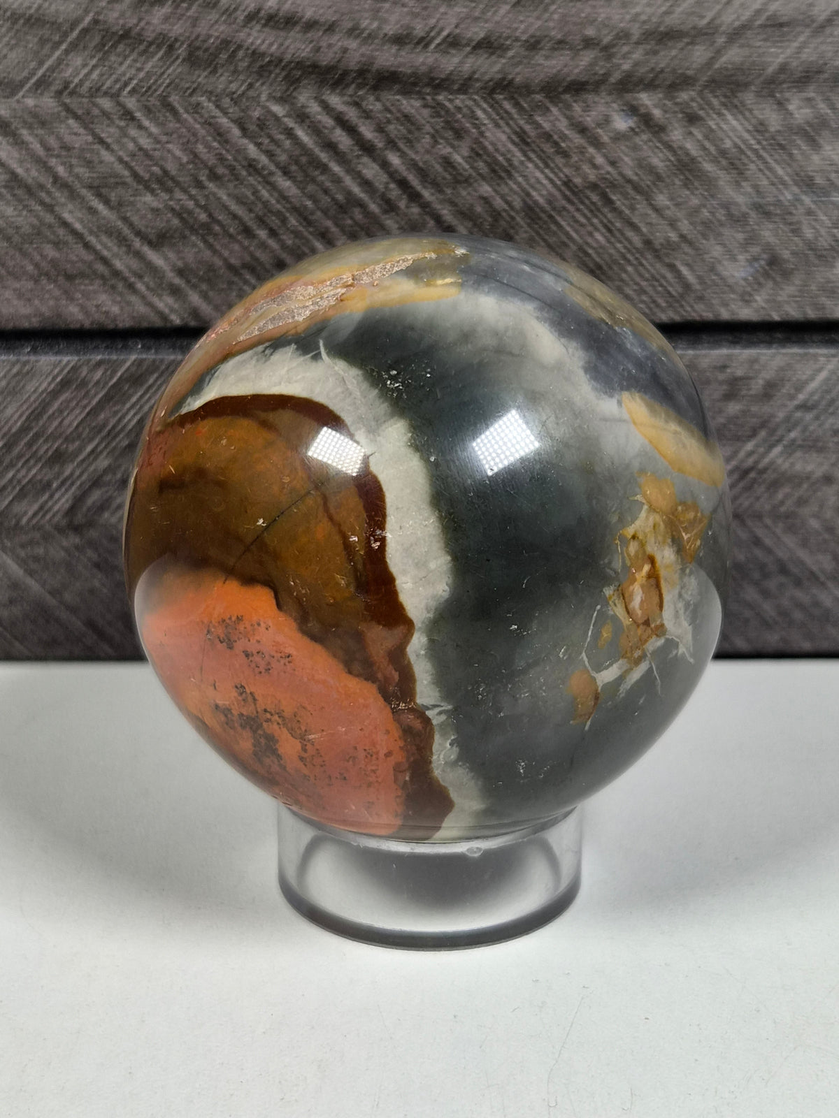 Polychroom Jaspis bol 294 gram