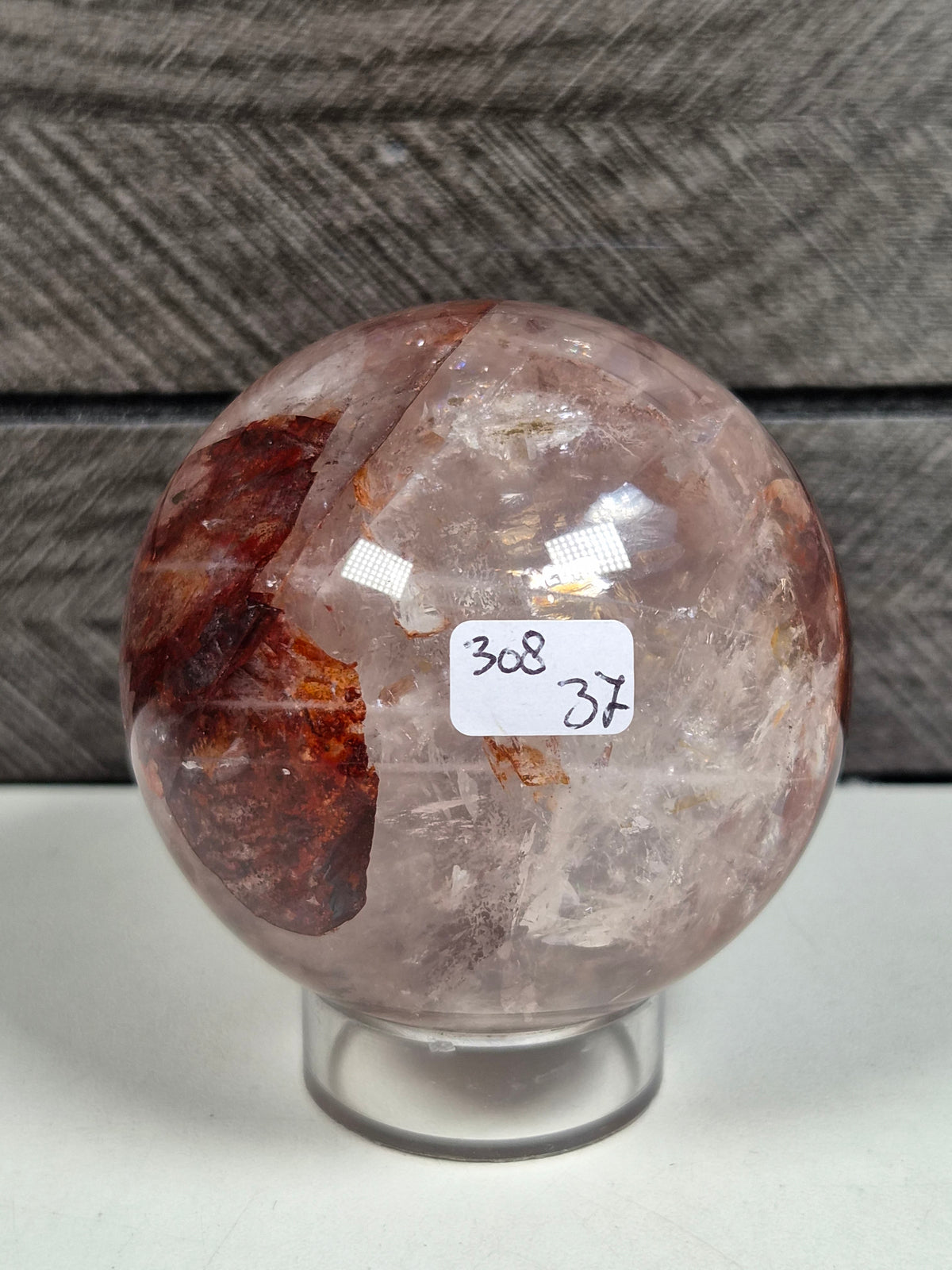 Vuurkwarts bol 308 gram