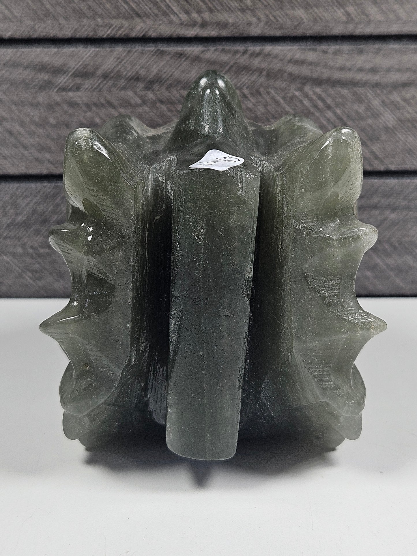 Groene Aventurijn Drakenkop 1060 gram